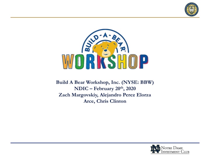 build a bear workshop inc nyse bbw ndic february