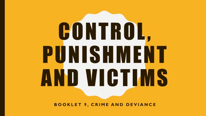 control punishment and victims