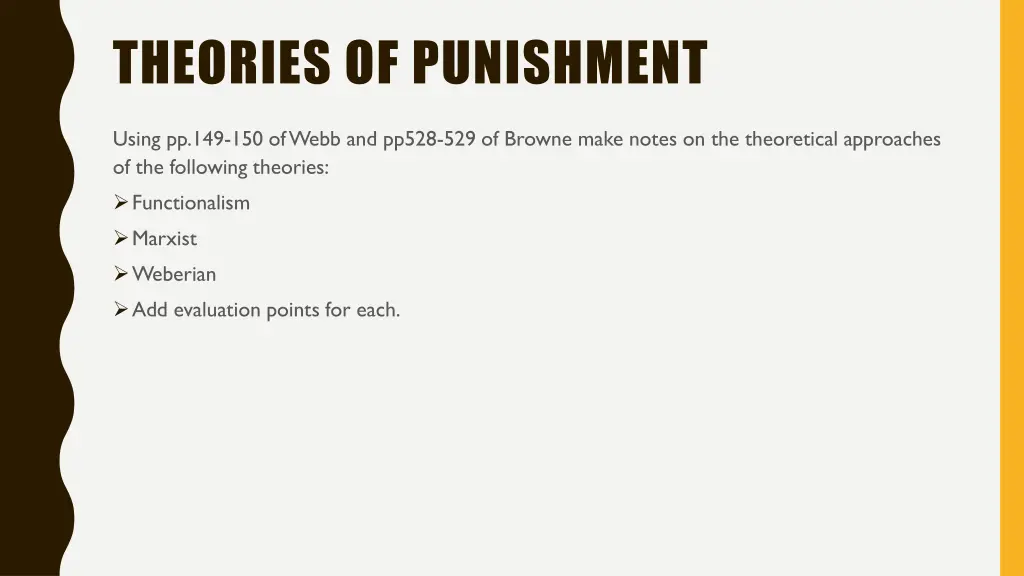 theories of punishment