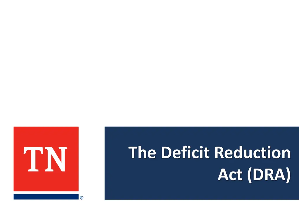 the deficit reduction