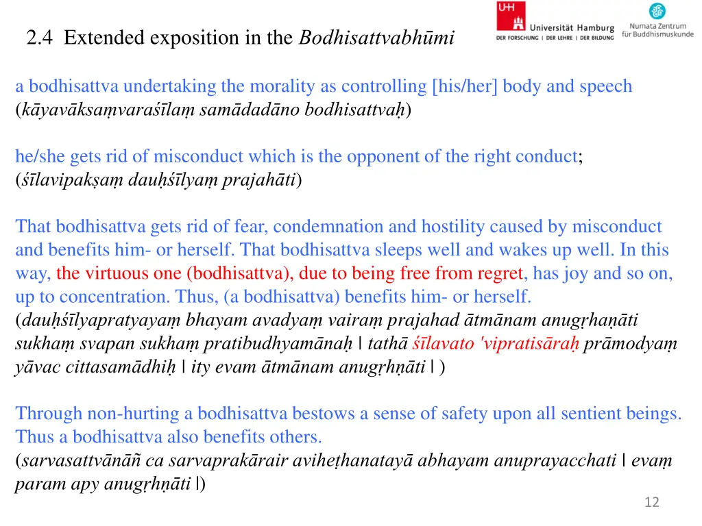 2 4 extended exposition in the bodhisattvabh mi