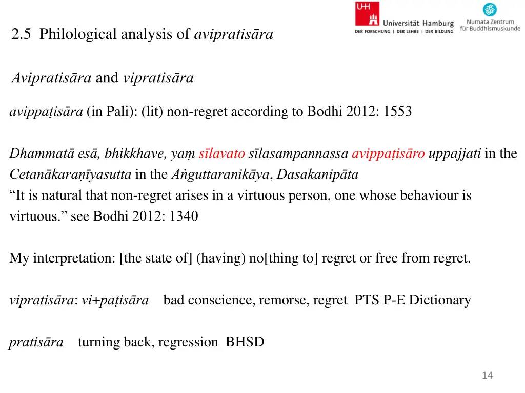 2 5 philological analysis of a vipratis ra