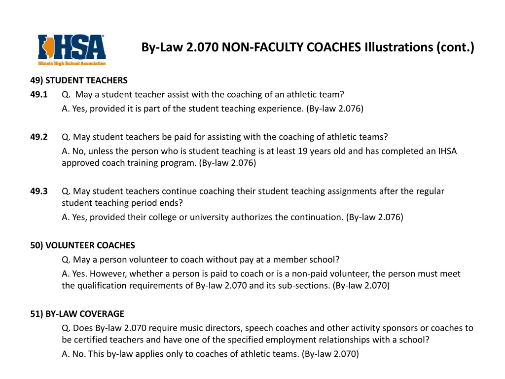 by law 2 070 non faculty coaches illustrations 1