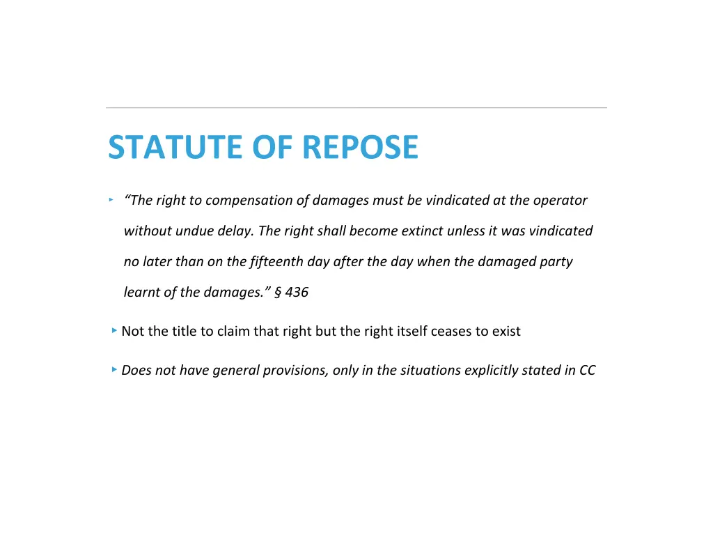 statute of repose