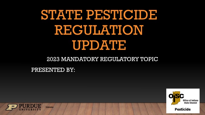 state pesticide regulation update 2023 mandatory