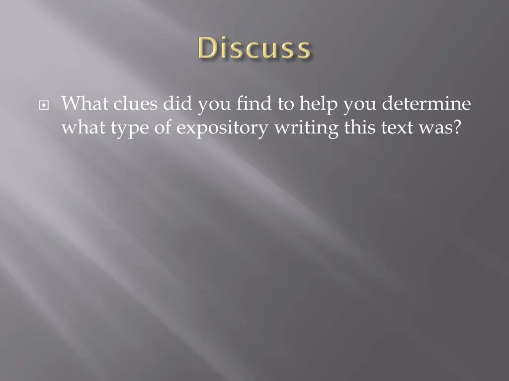 what clues did you find to help you determine 3