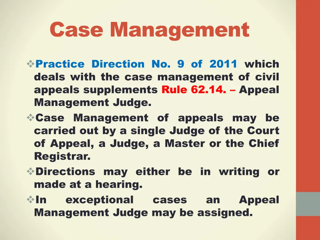 case management