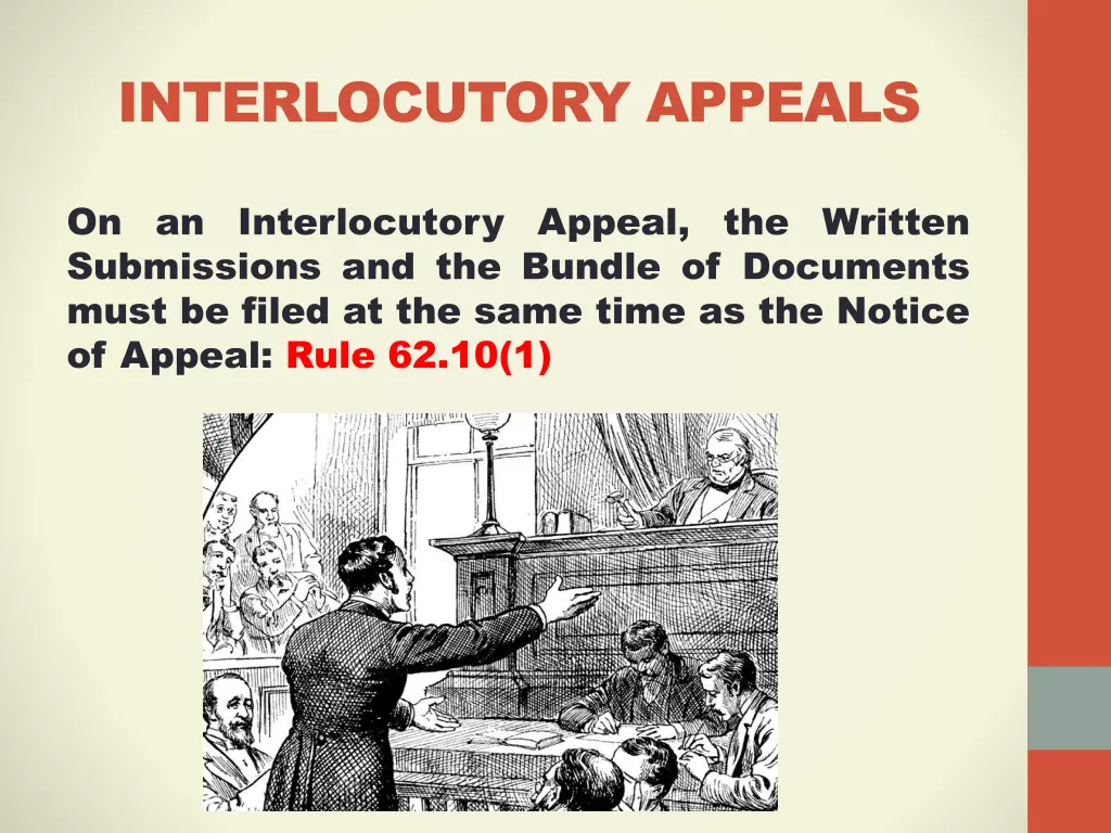 interlocutory appeals