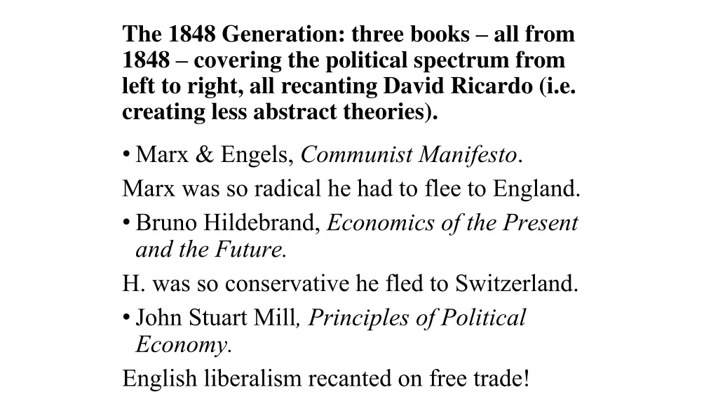 the 1848 generation three books all from 1848