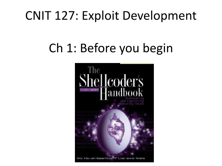 cnit 127 exploit development