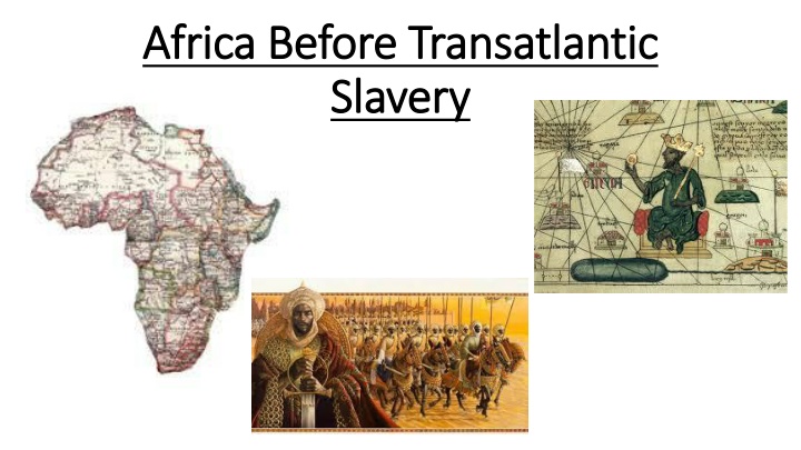 africa before transatlantic africa before