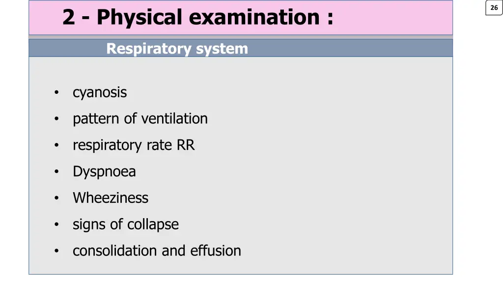 2 physical examination