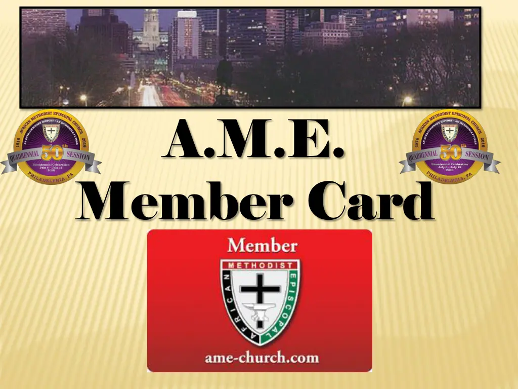 a m e member card