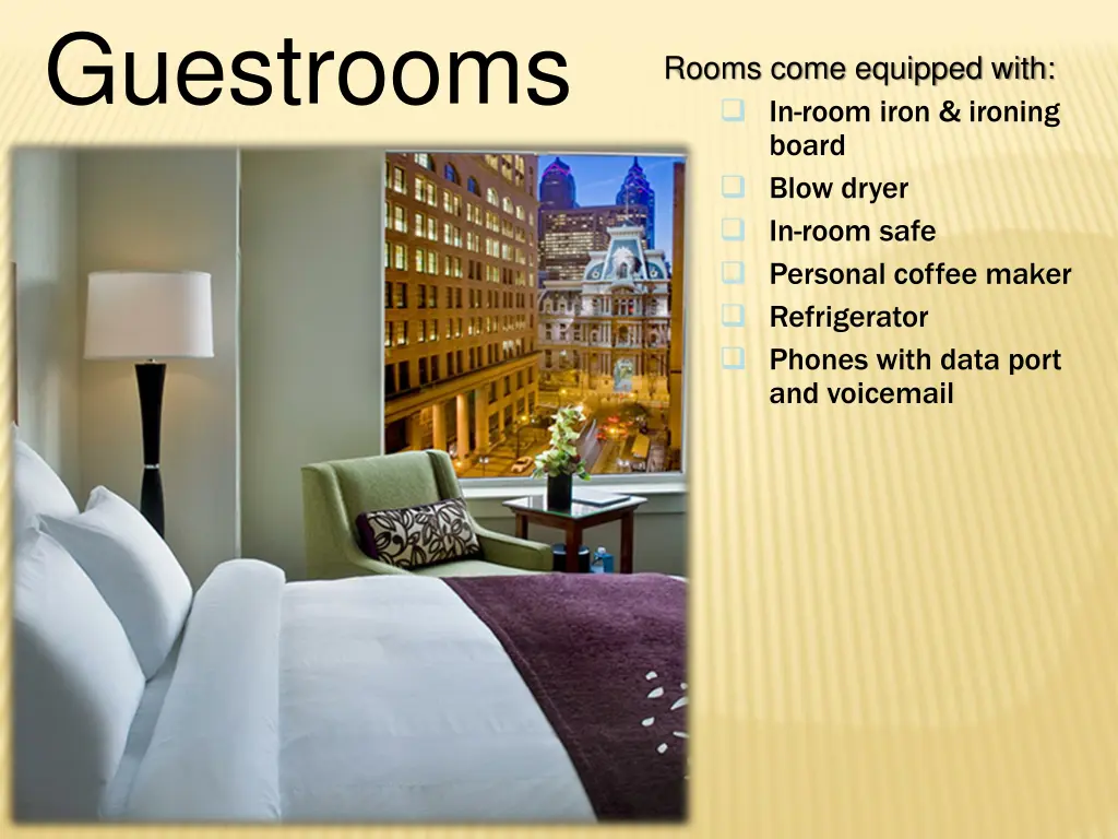 guestrooms