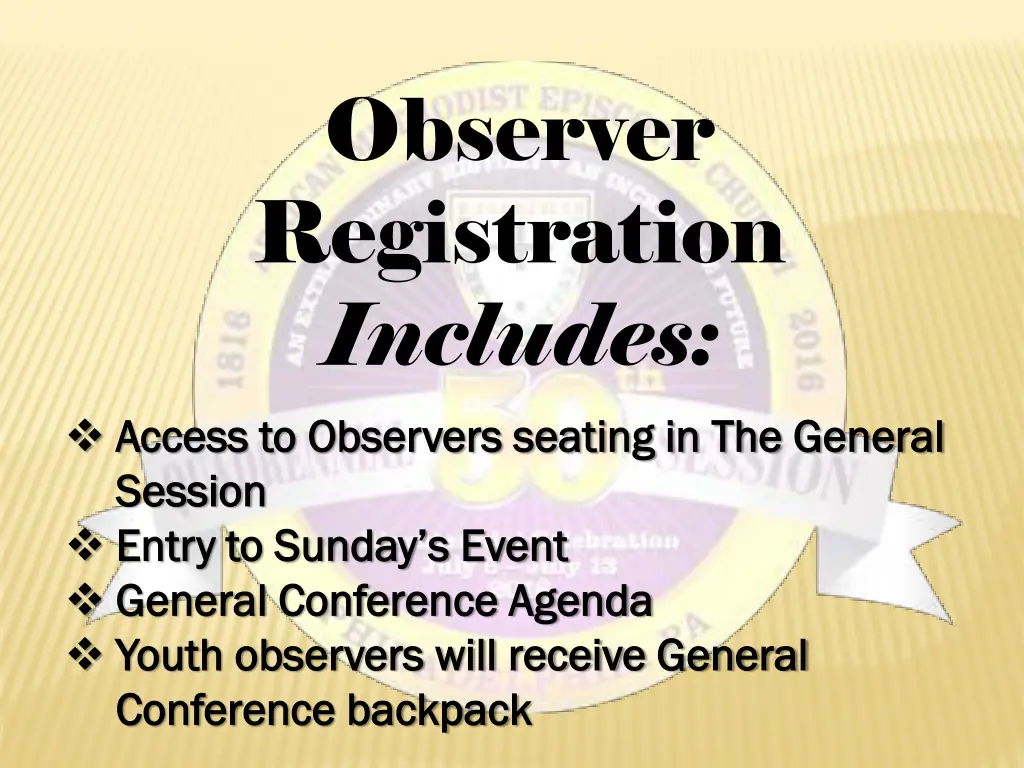 observer registration includes access