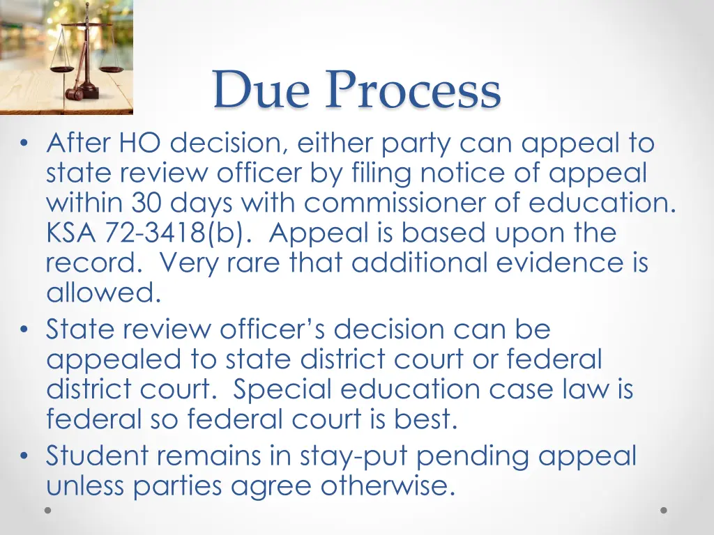 due process 2