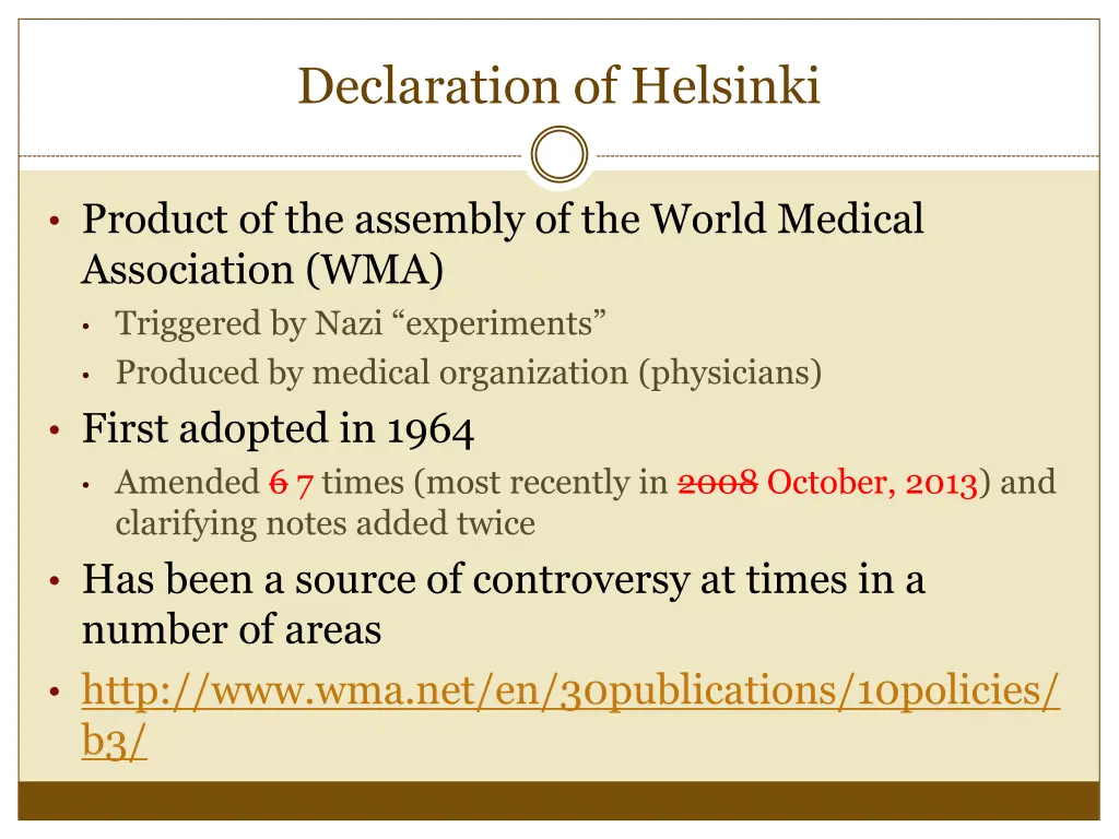 declaration of helsinki