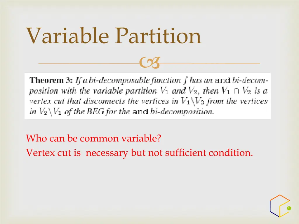 variable partition 1