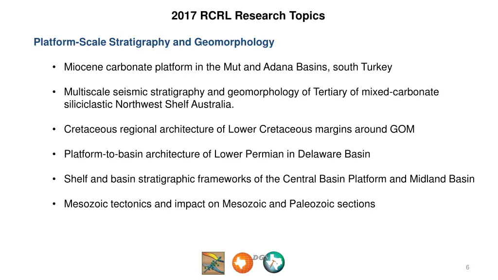 2017 rcrl research topics