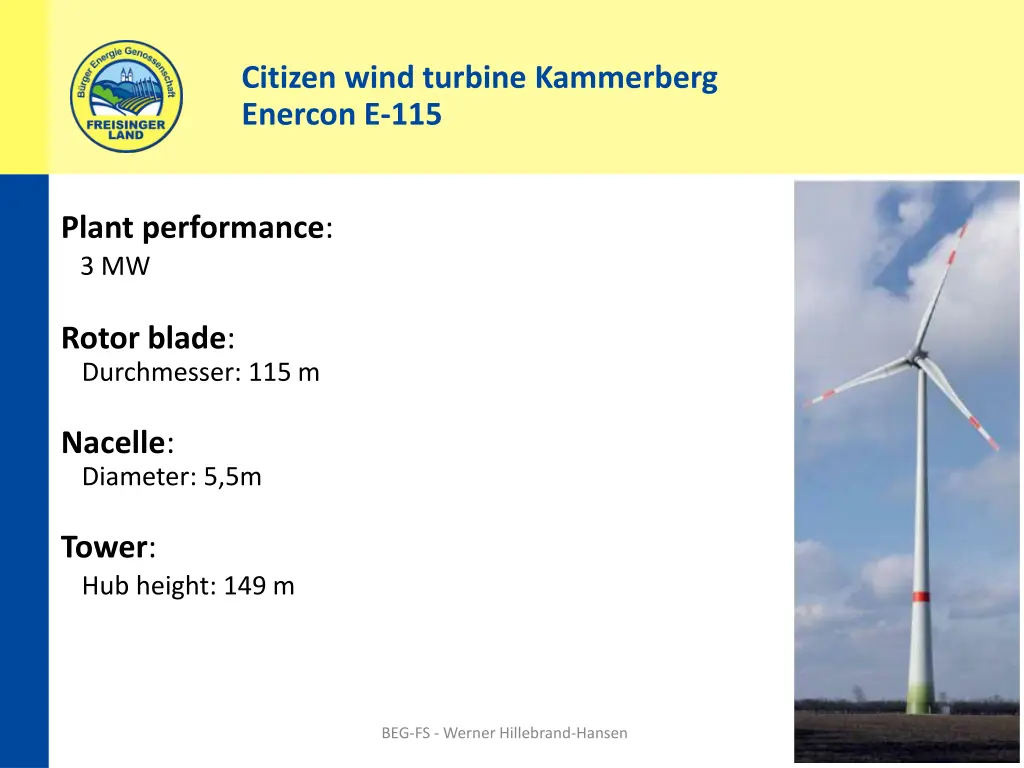 citizen wind turbine kammerberg enercon e 115