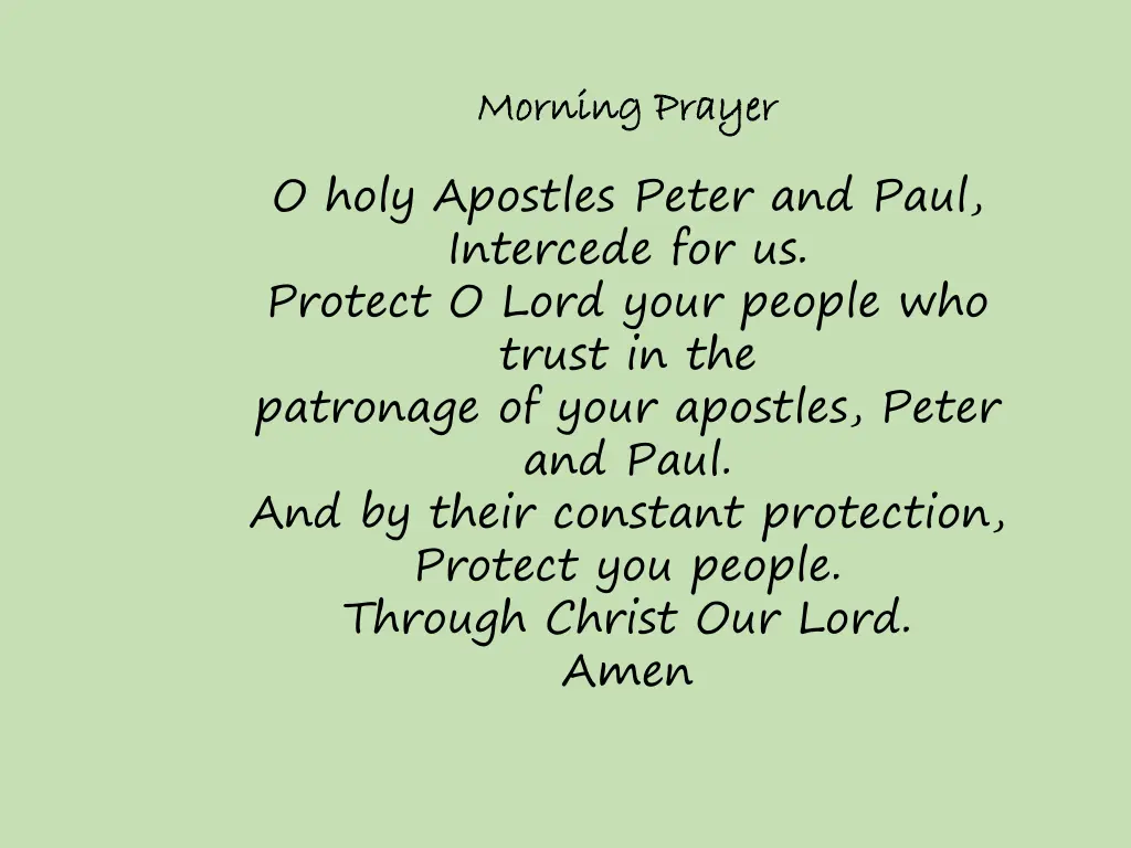 morning prayer morning prayer