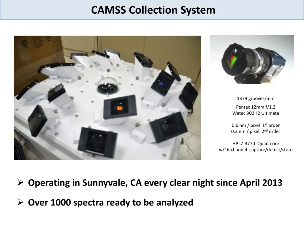 camss collection system