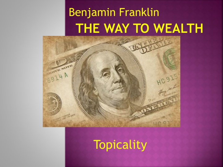 benjamin franklin