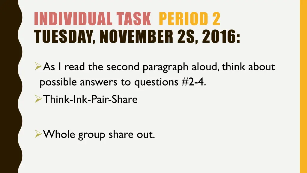 individual task period 2 tuesday november 2s 2016