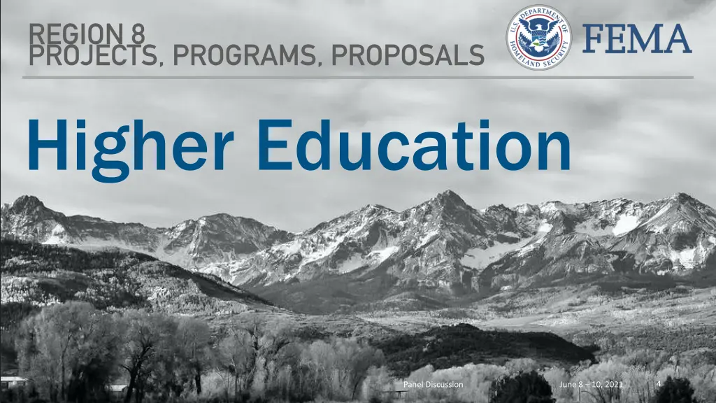 region 8 projects programs proposals