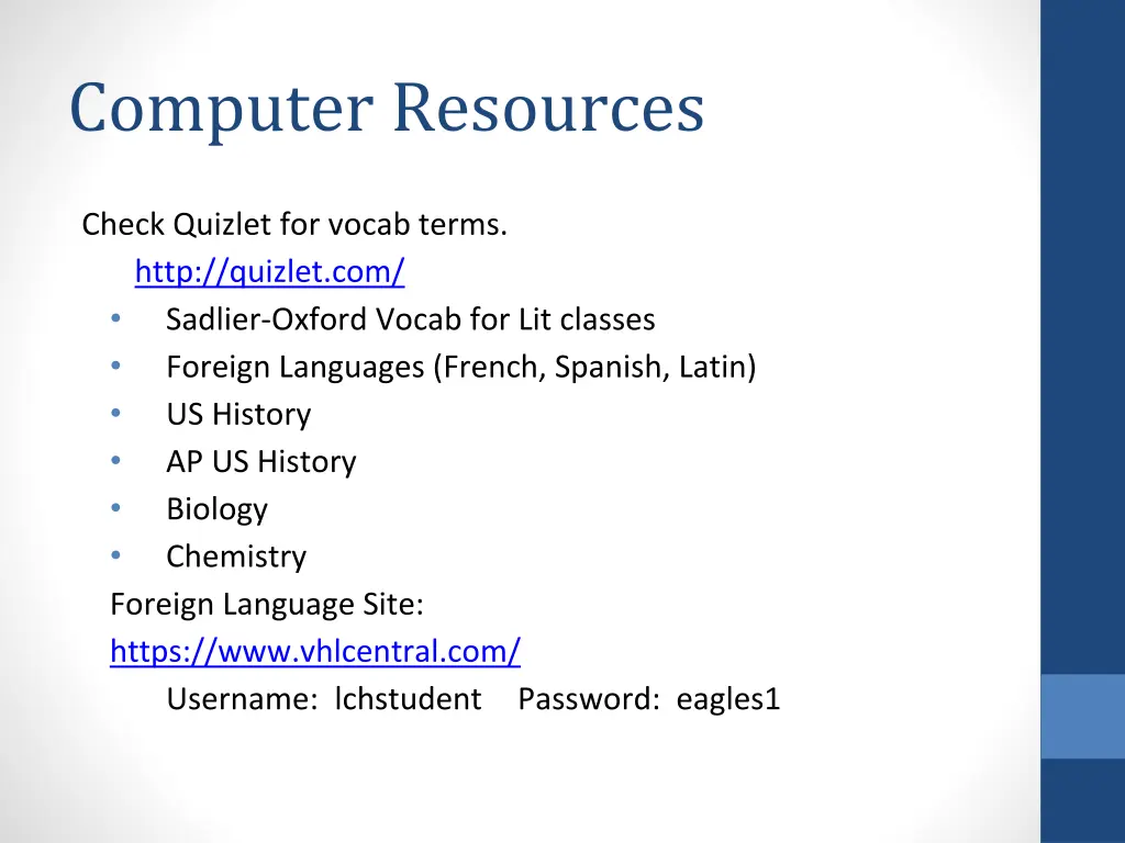 computer resources