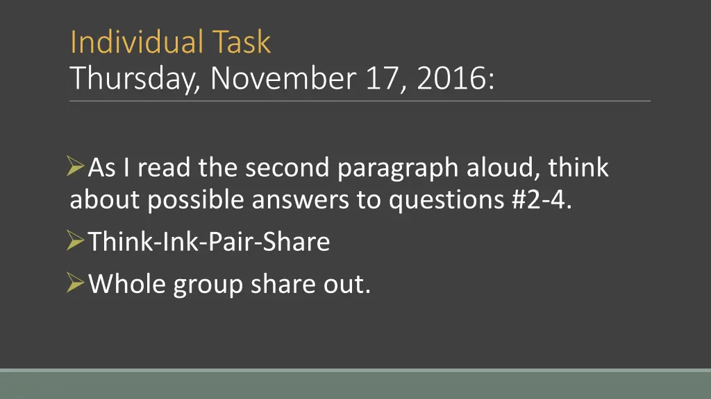 individual task thursday november 17 2016 1