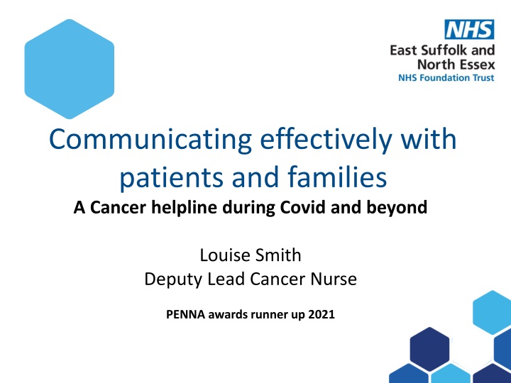 communicating effectively with patients