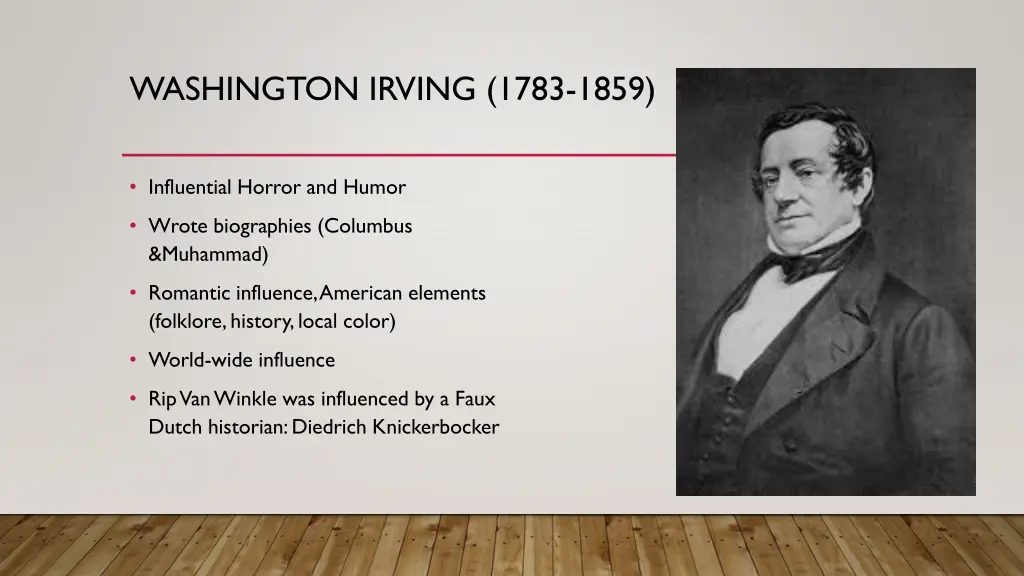 washington irving 1783 1859