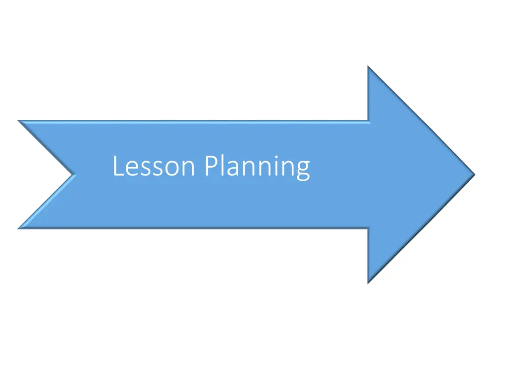 lesson planning