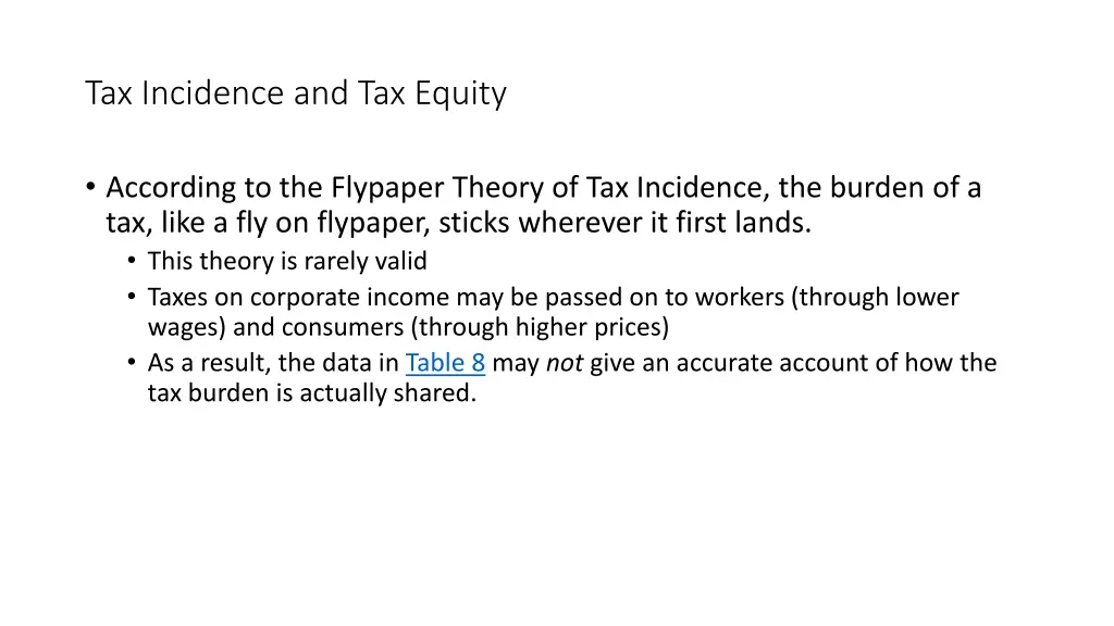 tax incidence and tax equity 1