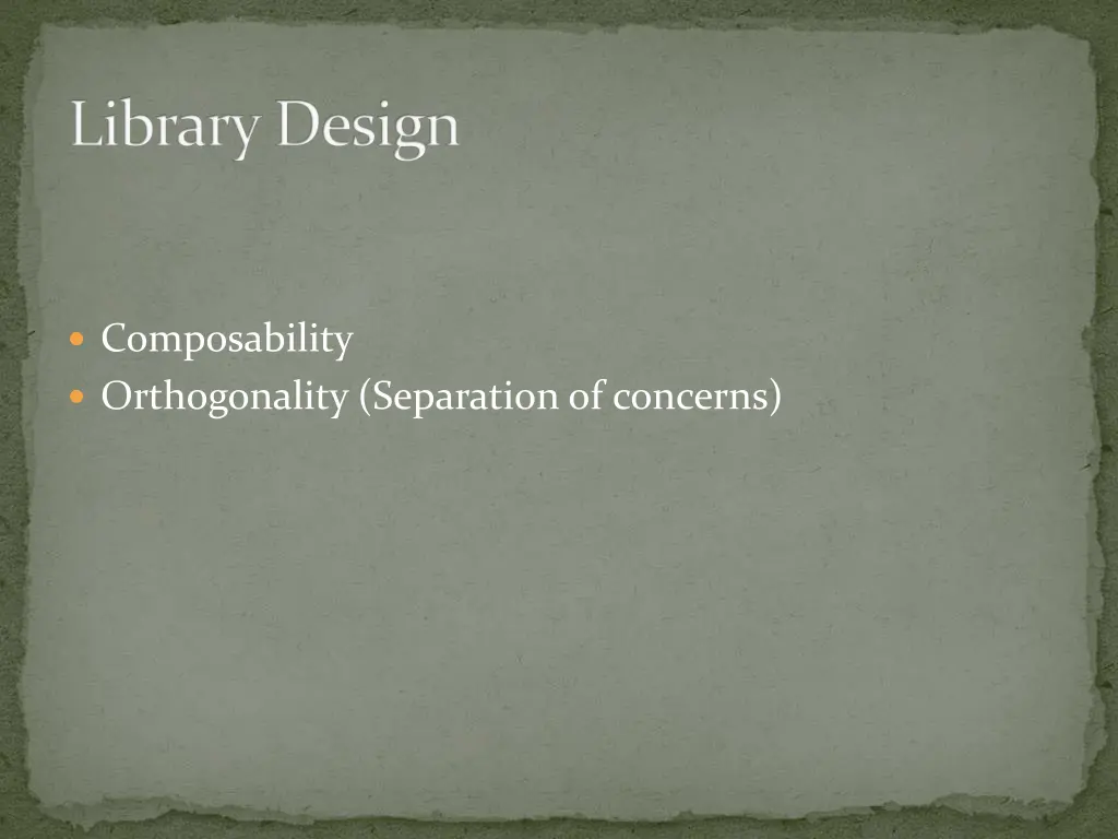 library design