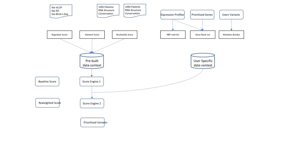 1092 patients rna structure conservation