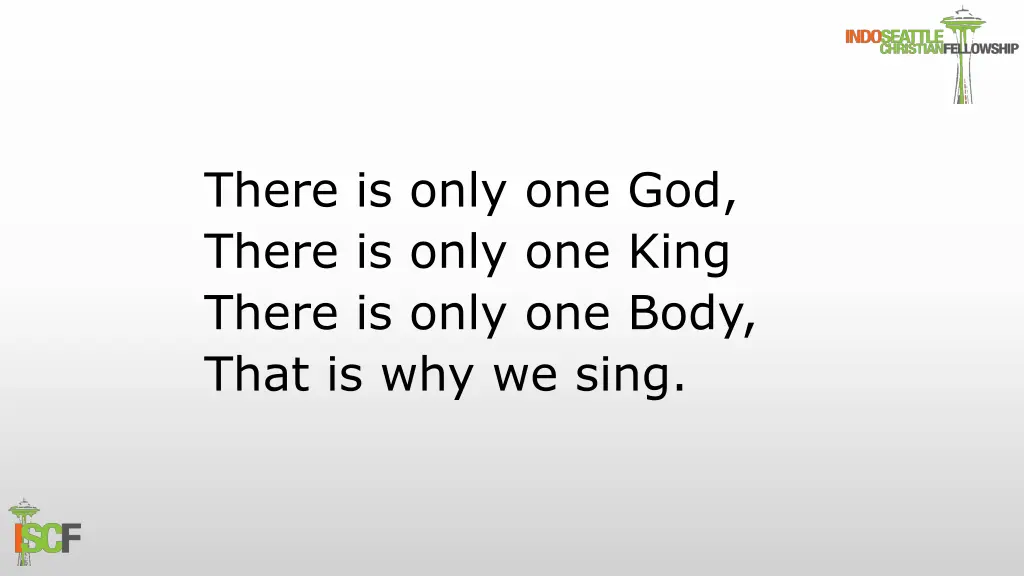 there is only one god there is only one king