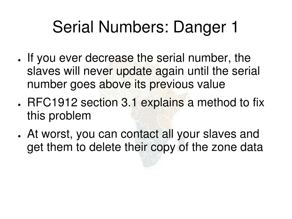 serial numbers danger 1