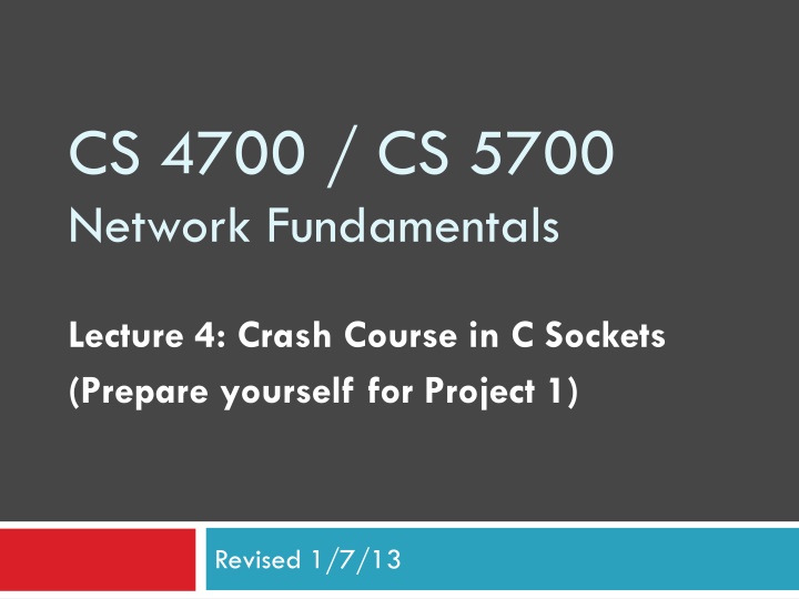 cs 4700 cs 5700 network fundamentals