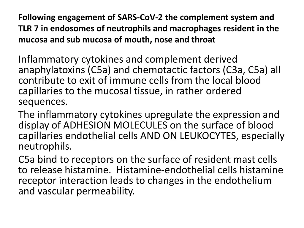 following engagement of sars cov 2 the complement