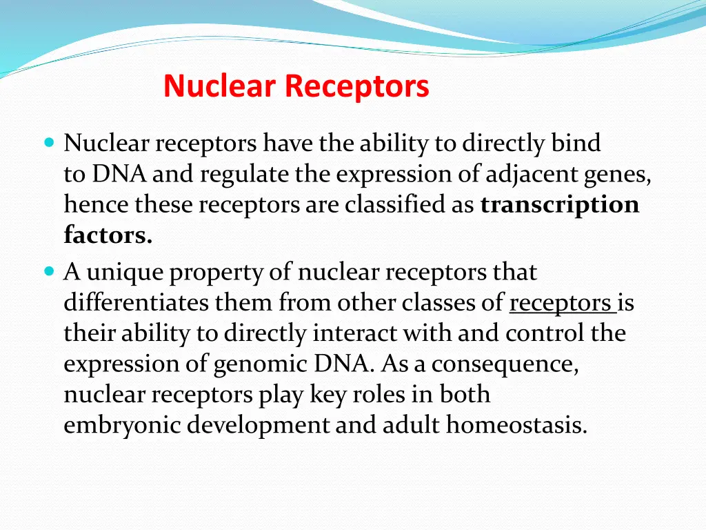 nuclear receptors