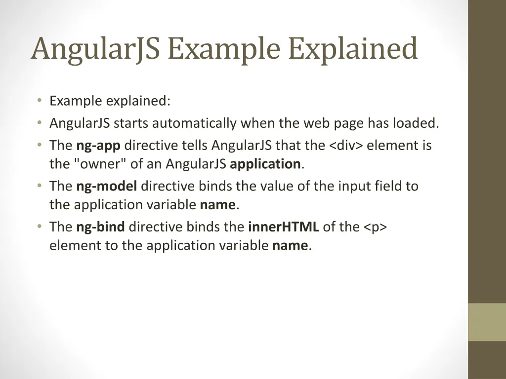 angularjs example explained