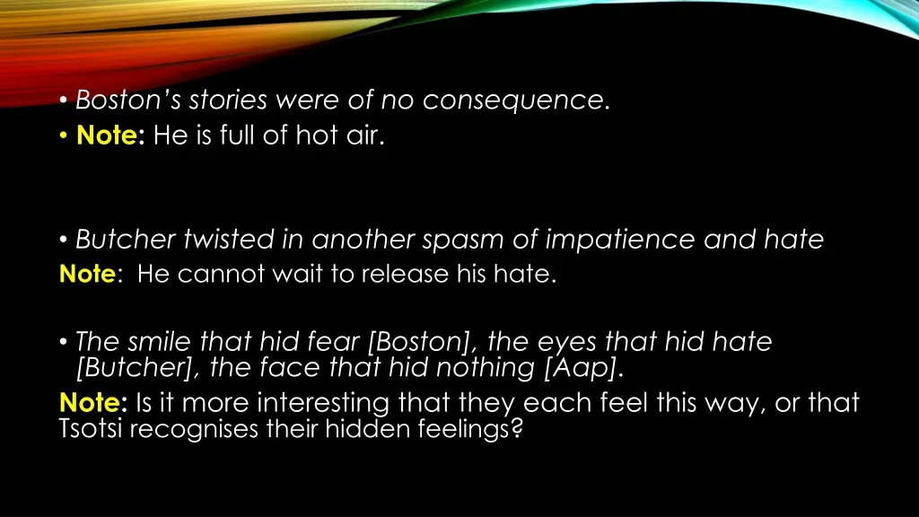 boston s stories were of no consequence note