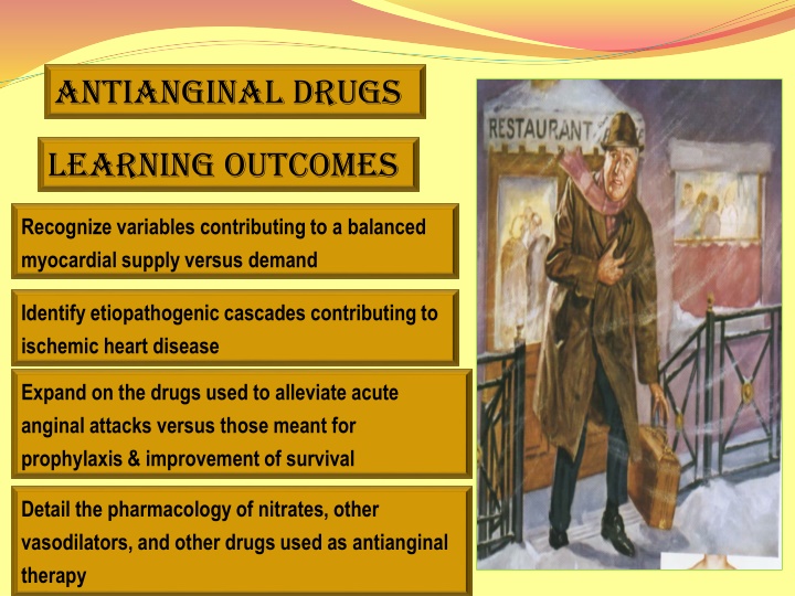 antianginal drugs