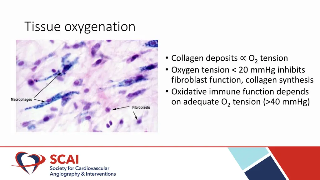 tissue oxygenation