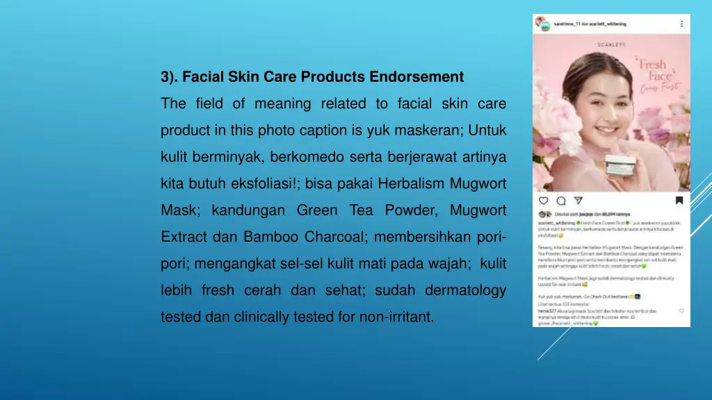 3 facial skin care products endorsement 1