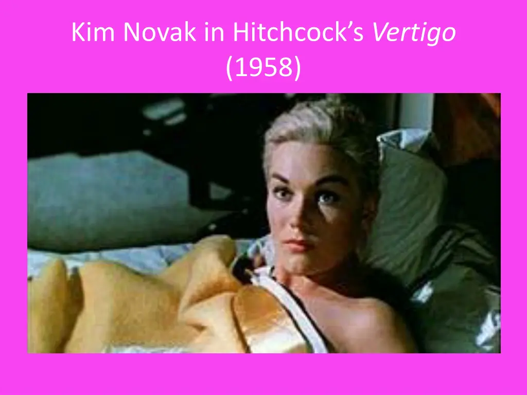 kim novak in hitchcock s vertigo 1958