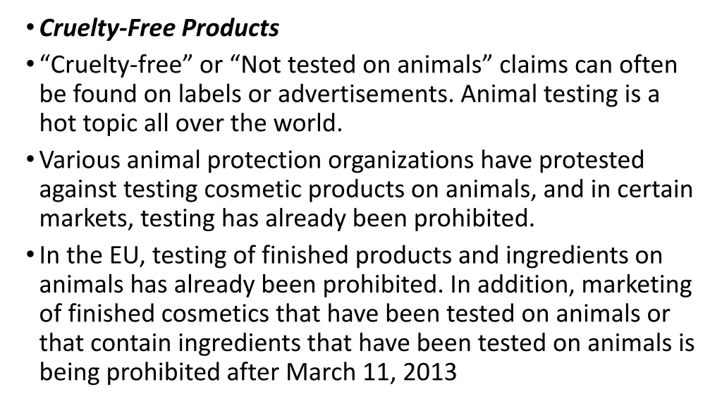 cruelty free products cruelty free or not tested