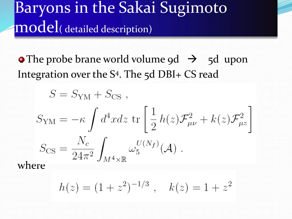 baryons in the sakai sugimoto model detailed